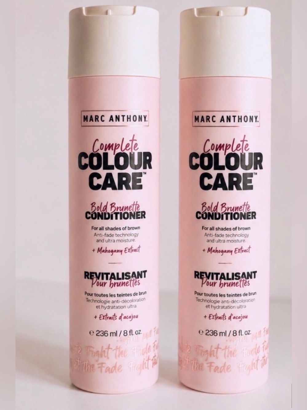 2 Pack Marc Anthony Pink Shampoo & Conditioner Duo NWOT
